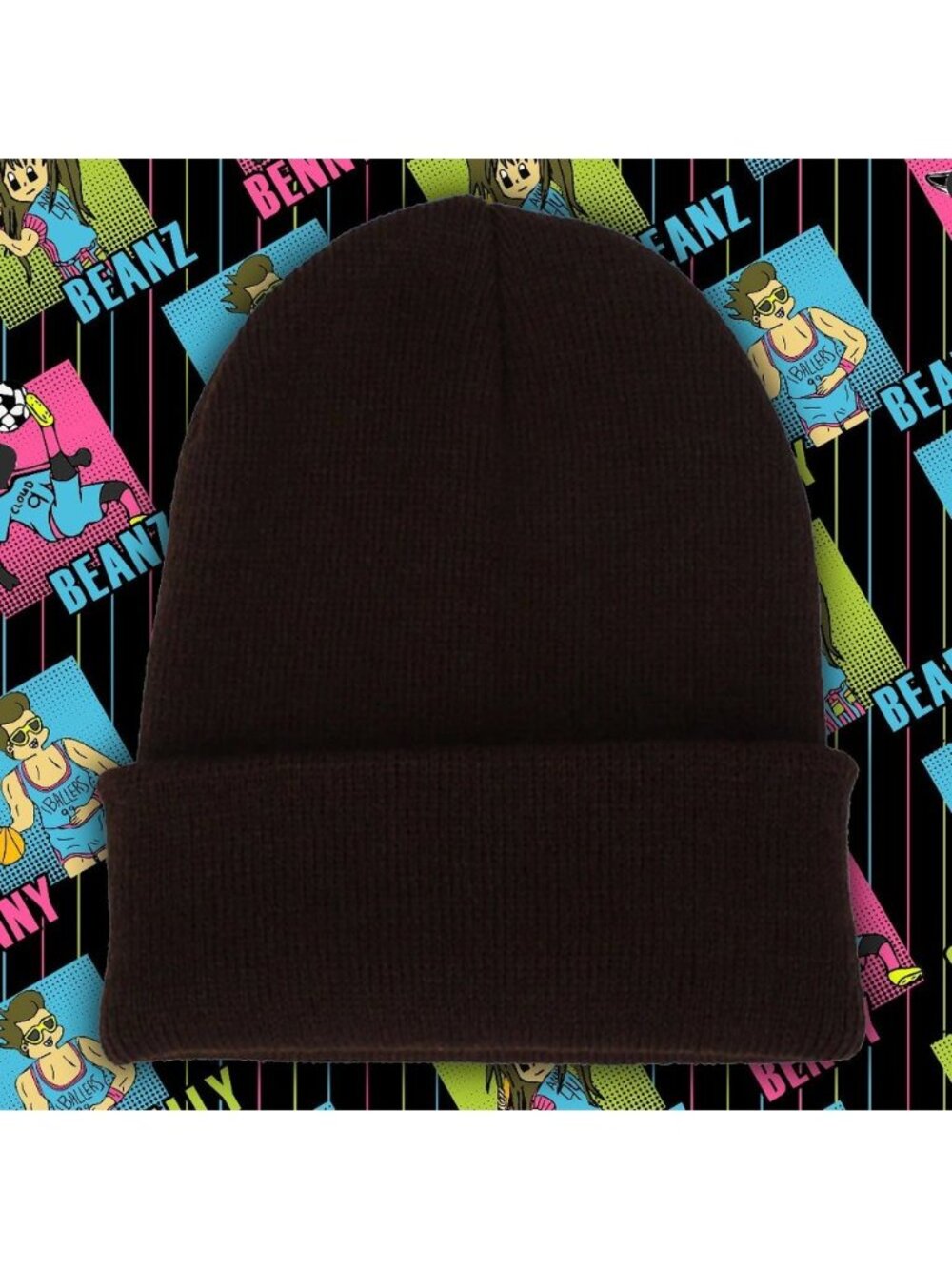 NWOT Essential Classic Beanie BROWN